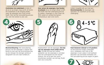 7 Tips om asperges zo lang mogelijk vers te houden